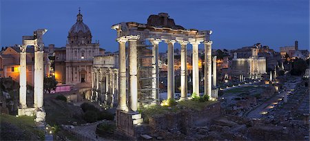 simsearch:400-05720100,k - Roman Forum (Foro Romano), Temple of Saturn and Arch of Septimius Severus, Rome, Lazio, Italy Stock Photo - Premium Royalty-Free, Code: 6119-09170008