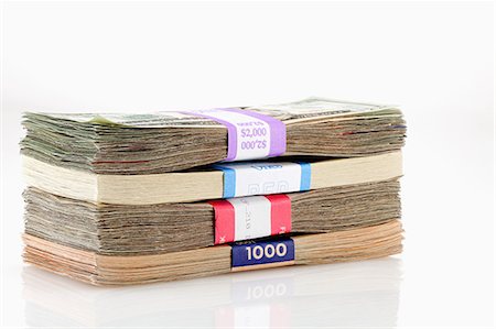 simsearch:400-07218287,k - Stack of banknotes Stock Photo - Premium Royalty-Free, Code: 6122-08212515