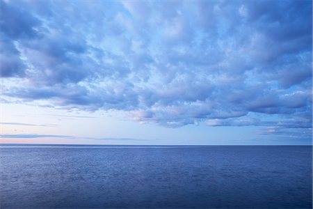 even - Sweden, Uppland, Baltic Sea, Tranquil sea at dusk Stock Photo - Premium Royalty-Free, Code: 6126-08636438