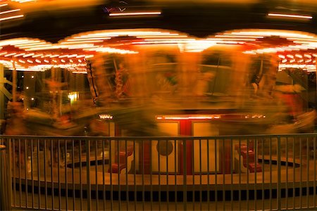 simsearch:625-00805801,k - Carousel in an amusement park at night, San Diego, California, USA Stock Photo - Premium Royalty-Free, Code: 625-00806168