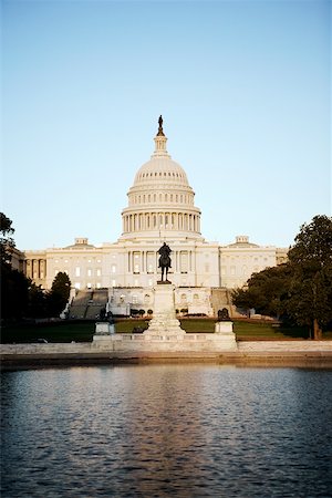 simsearch:625-00805879,k - Water in front of the Capitol building, Washington DC, USA Stock Photo - Premium Royalty-Free, Code: 625-00806234