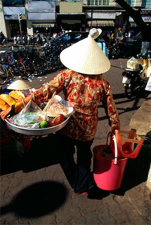scooter rear view - Walking restaurant, Ho Chi Minh City (formerly Saigon) Vietnam Stock Photo - Premium Royalty-Free, Code: 625-00839431