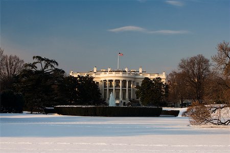 simsearch:625-00805879,k - Facade of a government building, White House, Washington DC, USA Stock Photo - Premium Royalty-Free, Code: 625-00839698
