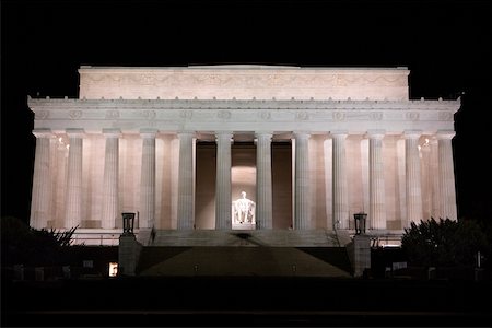 simsearch:841-07457532,k - Facade of a memorial building, Lincoln Memorial, Washington DC, USA Stock Photo - Premium Royalty-Free, Code: 625-00839716
