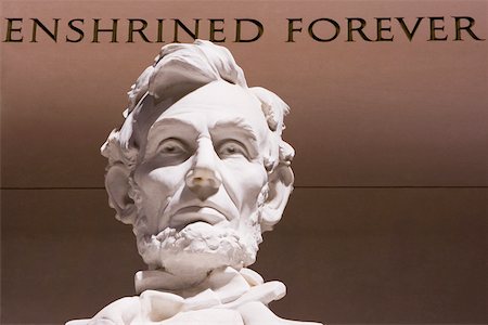 simsearch:841-07457532,k - Close-up of Abraham Lincoln Statue, Lincoln Memorial, Washington DC, USA Stock Photo - Premium Royalty-Free, Code: 625-00839713