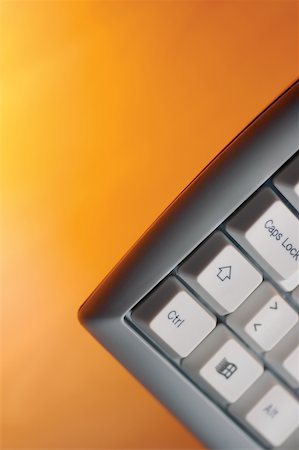 simsearch:625-00840035,k - Close-up of keys on a computer keyboard Stock Photo - Premium Royalty-Free, Code: 625-00839929