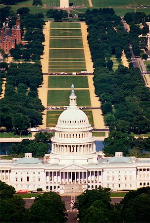 simsearch:625-00840464,k - Aerial view of a government building, Capitol building, Washington DC, USA Stock Photo - Premium Royalty-Free, Code: 625-00840463