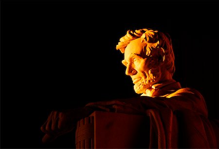 simsearch:841-07457532,k - Close-up of an Abraham Lincoln statue, Lincoln Memorial, Washington DC, USA Stock Photo - Premium Royalty-Free, Code: 625-00840471