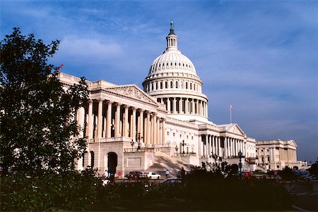 simsearch:625-00840445,k - Low angle view of a government building, Capitol Building, Washington DC, USA Stock Photo - Premium Royalty-Free, Code: 625-00840499