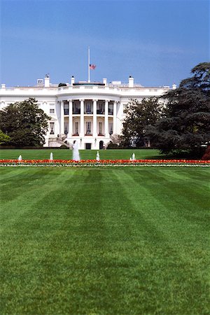 simsearch:625-00840464,k - Facade of a government building, White House, Washington DC, USA Stock Photo - Premium Royalty-Free, Code: 625-00840518