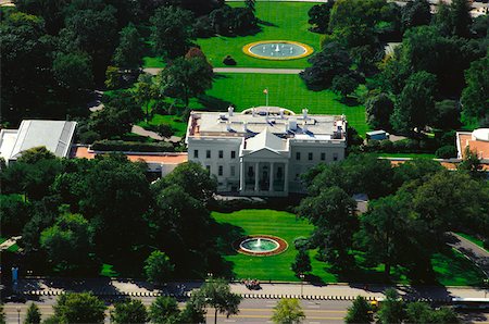 simsearch:625-00840445,k - Aerial view of a government building, White House, Washington DC, USA Stock Photo - Premium Royalty-Free, Code: 625-00840566