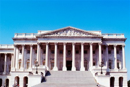simsearch:625-00840445,k - Low angle view of a government building, Capitol Building, Washington DC, USA Stock Photo - Premium Royalty-Free, Code: 625-00840583