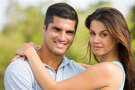 simsearch:625-00850507,k - Portrait of a mid adult man with a young woman Stock Photo - Premium Royalty-Free, Code: 625-00899577