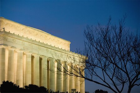 simsearch:625-00805879,k - Government building lit up at night, Washington DC, USA Stock Photo - Premium Royalty-Free, Code: 625-01038687