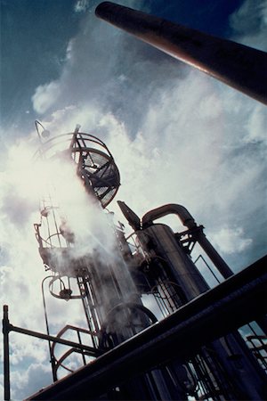 Oil refinery, Brazil Foto de stock - Sin royalties Premium, Código: 625-01250529