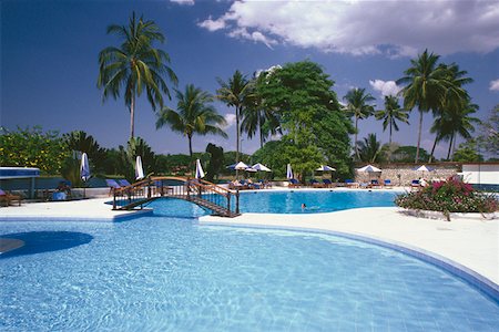 Swimming pool of a hotel, Inya Lake Hotel, Yangon, Myanmar Stock Photo - Premium Royalty-Free, Code: 625-01262666