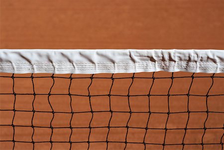 Close-up of a tennis net Stock Photo - Premium Royalty-Free, Code: 625-01744921