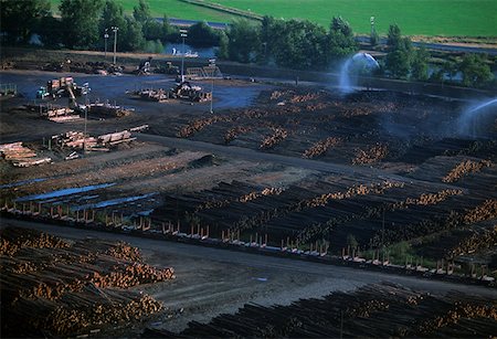 sawmill wood industry - Large commercial sawmill, Idaho, USA Stock Photo - Premium Royalty-Free, Code: 625-01746022