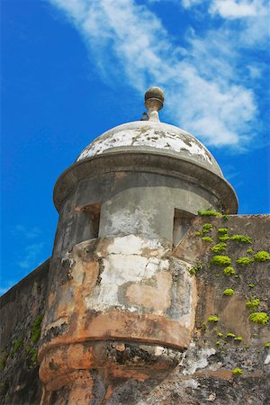 simsearch:625-01746383,k - Faible angle vue d'un château, château de Morro, vieux San Juan, San Juan, Puerto Rico Photographie de stock - Premium Libres de Droits, Code: 625-01746613