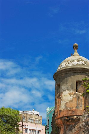 simsearch:625-01746383,k - Faible angle vue d'un château, château de Morro, vieux San Juan, San Juan, Puerto Rico Photographie de stock - Premium Libres de Droits, Code: 625-01747572