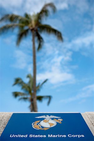 Close-up of a memorial plaque, Pearl Harbor, Honolulu, Oahu, Hawaii Islands, USA Stock Photo - Premium Royalty-Free, Code: 625-01751079