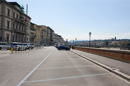 simsearch:625-01751332,k - Buildings along a road, Florence, Italy Stock Photo - Premium Royalty-Free, Code: 625-01751292