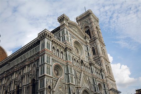 simsearch:625-01751332,k - Low angle view of a cathedral, Duomo Santa Maria Del Fiore, Florence, Italy Stock Photo - Premium Royalty-Free, Code: 625-01751323