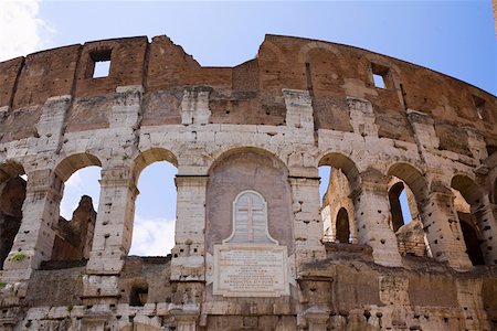 simsearch:625-01751332,k - Old ruins of an amphitheater, Coliseum, Rome, Italy Stock Photo - Premium Royalty-Free, Code: 625-01751372