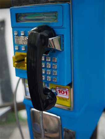 simsearch:625-01751647,k - Close-up of a landline phone in a telephone booth, Old Panama, Panama City, Panama Stock Photo - Premium Royalty-Free, Code: 625-01751692