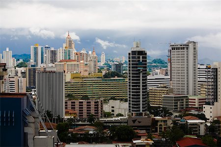 simsearch:625-01751647,k - Skyscrapers in a city, Panama Stock Photo - Premium Royalty-Free, Code: 625-01751704