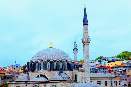 simsearch:841-03067143,k - High section view of a mosque, Blue Mosque, Istanbul, Turkey Stock Photo - Premium Royalty-Free, Code: 625-01752335