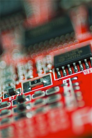 Close-up of a circuit board Foto de stock - Sin royalties Premium, Código: 625-02926605