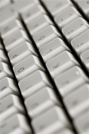 Close-up of a computer keyboard Stock Photo - Premium Royalty-Free, Code: 625-02926611