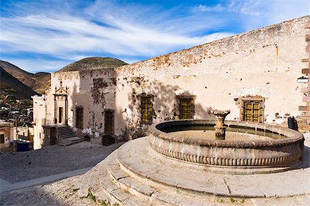 real de catorce - Old ruins of a building, Real De Catorce, San Luis Potosi, Mexico Stock Photo - Premium Royalty-Free, Code: 625-02933470