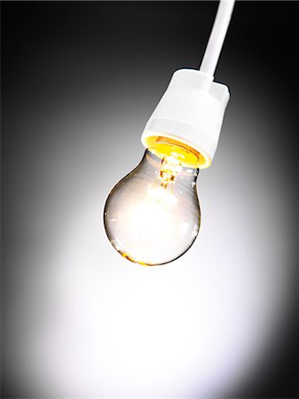 energy consumption - Illuminated light bulb Stock Photo - Premium Royalty-Free, Code: 628-05817912