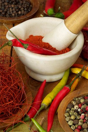 simsearch:628-02228100,k - Several spices Stock Photo - Premium Royalty-Free, Code: 628-01495109