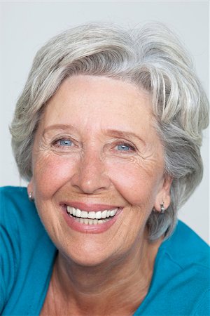 photos of 70 year old women faces - Happy senior woman Stock Photo - Premium Royalty-Free, Code: 628-03201181