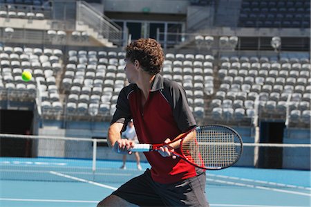 Young Male Tennis Player Stock Photo - Premium Royalty-Free, Code: 622-05602788