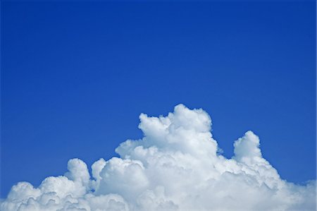 sky only - Blue sky with clouds Stock Photo - Premium Royalty-Free, Code: 622-06439241