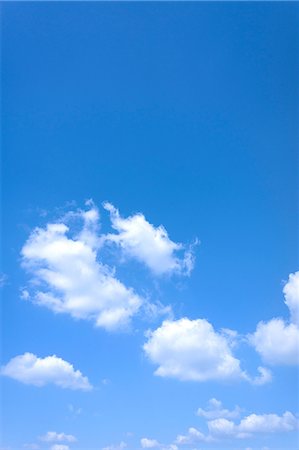 Blue sky with clouds Stock Photo - Premium Royalty-Free, Code: 622-06549521