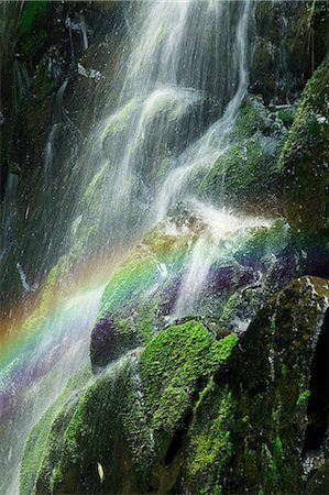 prism rainbow - Asahi waterfall, Shizuoka Prefecture Stock Photo - Premium Royalty-Free, Code: 622-06842597