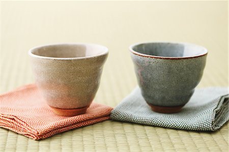 set (pair or group of things) - Japanese  style tableware Stock Photo - Premium Royalty-Free, Code: 622-07810802