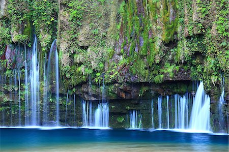 scenic and waterfall - Kagoshima Prefecture, Japan Foto de stock - Sin royalties Premium, Código: 622-08065074