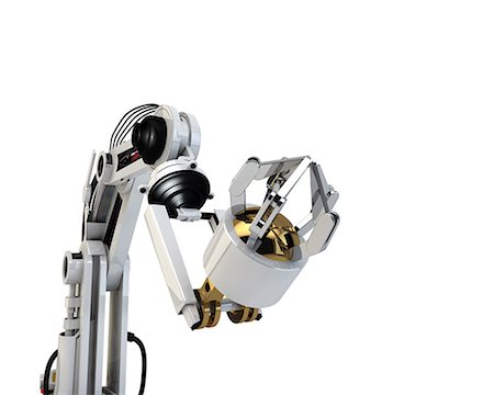 robotic arms - CG robot arm Stock Photo - Premium Royalty-Free, Code: 622-08122824