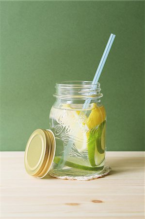 Jar drink Stock Photo - Premium Royalty-Free, Code: 622-08123042