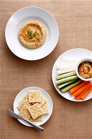 paprika - Hummus Stock Photo - Premium Royalty-Free, Code: 622-09014247