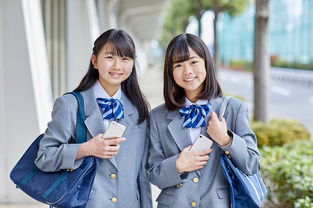 simsearch:859-06380209,k - Japanese junior high students Stock Photo - Premium Royalty-Free, Code: 622-09186505