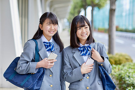 simsearch:859-06380209,k - Japanese junior high students Stock Photo - Premium Royalty-Free, Code: 622-09186506