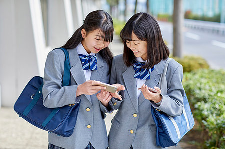 simsearch:859-06380209,k - Japanese junior high students Stock Photo - Premium Royalty-Free, Code: 622-09186507