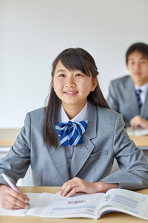 simsearch:622-08542931,k - Japanese junior high students Stock Photo - Premium Royalty-Free, Code: 622-09186546
